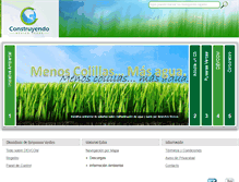 Tablet Screenshot of construyendomexicoverde.com